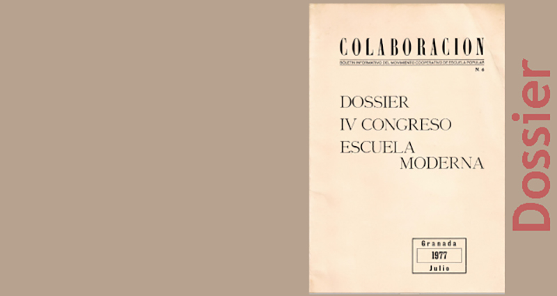 Dossier IV Congreso Movimiento Cooperativo de Escuela Popular