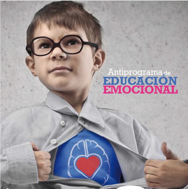Detalle de la portada del libro "Antiprograma de educación emocional