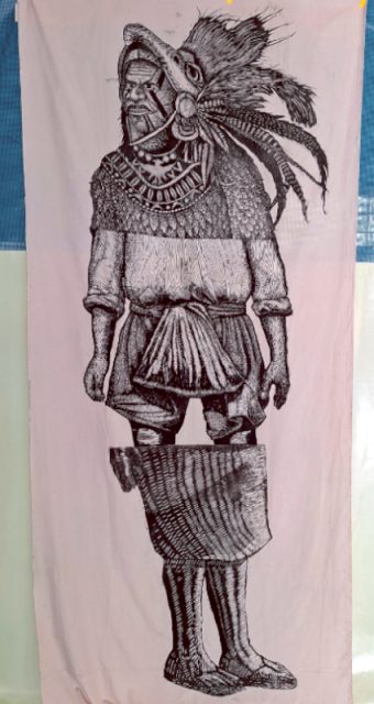 Los Nadies. Obra mural del Colectivo Subterráneo