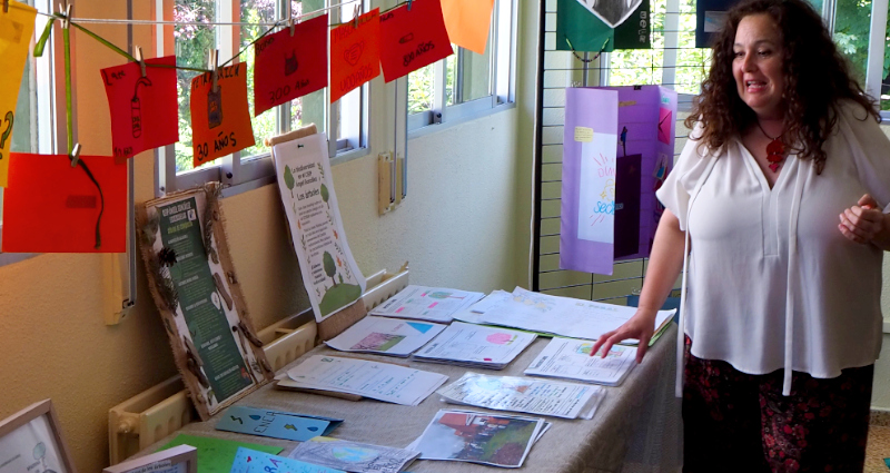 El Colegio Ángel González presenta su experiencia sobre educación ambiental y naturaleza viva en la escuela