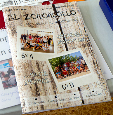 "El Zorongollo" periódico escolar de Hervás