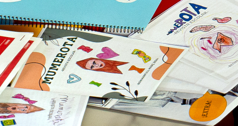 "La Mumerata" periódico escolar de Benimarfull