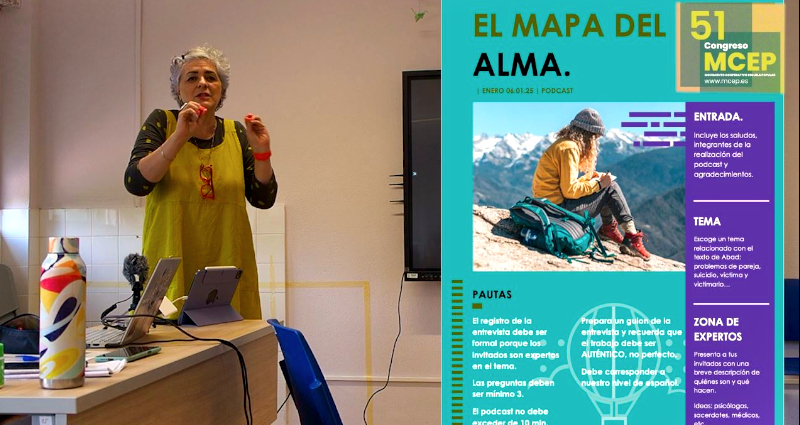 Experiencia podcast "el mapa del alma". Martha Ordaz de Bremen