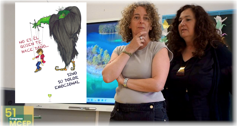 María Jesús Sanz Anaya y Nuria de la Cruz. Presentación "En sus Zapatos"