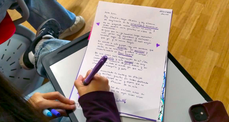 2ª sesión en la Facultad de educación de la UCM con alumn@s de primero Nov 2025