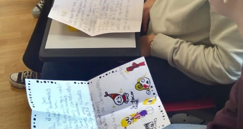 2ª sesión en la Facultad de educación de la UCM con alumn@s de primero Nov 2025