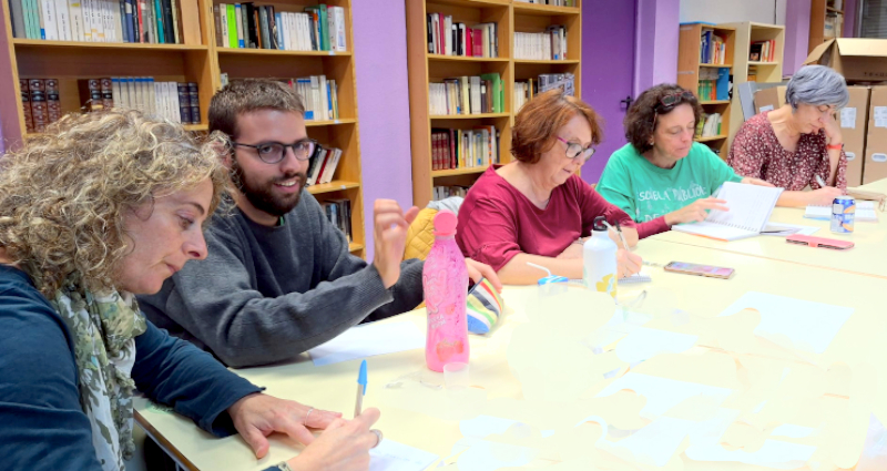 MCEP de Madrid en el CEIP Núñez de Arenas en la sesión sobre la radio escolar "Radio Núñez"