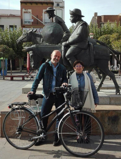Fali con Juan en Alcázar de San Juan