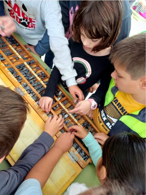 Benaiges -Imprenta en el Núñez de Arenas de Vallecas