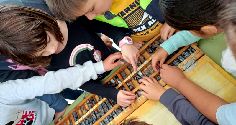 Benaiges -Imprenta en el Núñez de Arenas de Vallecas
