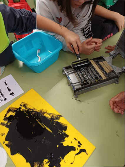 Benaiges -Imprenta en el Núñez de Arenas de Vallecas