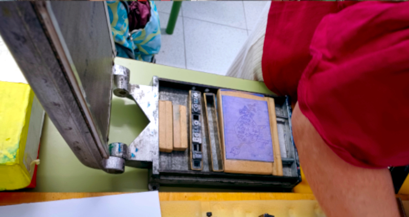 Benaiges -Imprenta en el Núñez de Arenas de Vallecas