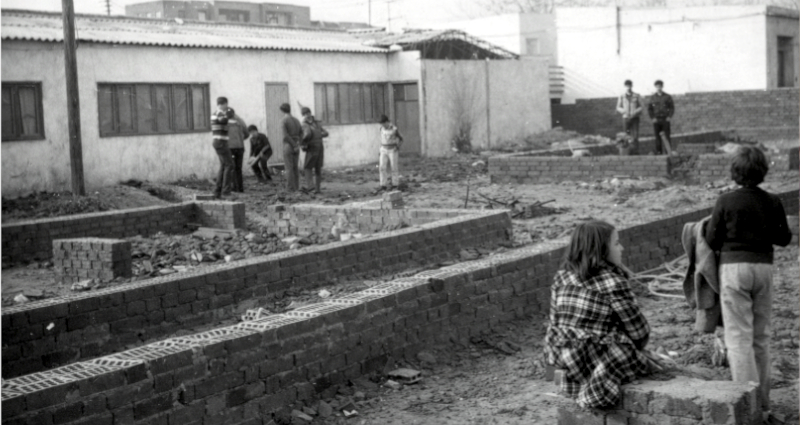 Reconstruyendo Palomeras Bajas tras el incendio de las navidades de 1976